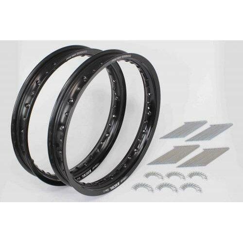 スペシャルパーツ武川 アルミワイドホイールリムキット(17X1.85・17X1.85/ブラック) C...