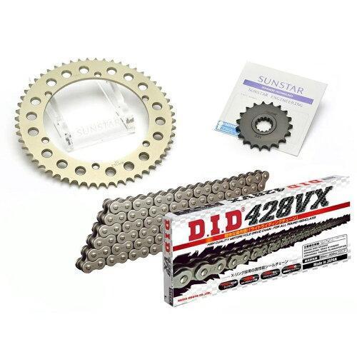 KUNIMI 国美コマース スプロケット＆チェーンキット 品番:KD21601 SRX400 サイズ...
