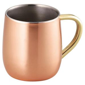 食楽工房 アサヒ 銅 ステンレス 2重 マグカップ 250ml 日本 カップ