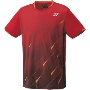 ヨネックス ユニゲームシャツ (フィットスタイル) (10463) 色 : サンセットレッド サイズ : Lの商品画像