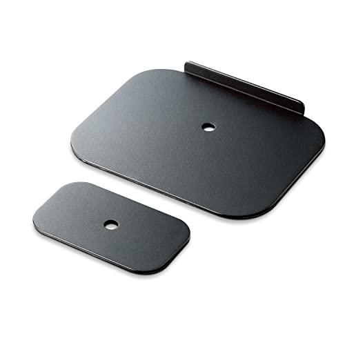 ELECOM エレコム ディスプレイアーム補強プレート/クランプ式グロメット式対応/保護シート付/ブ...