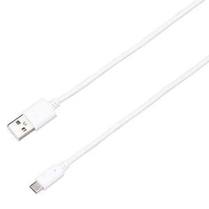 BAUT microUSB 高出力対応ケーブル 2A 2.0m WH BUSM200WH