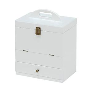 HAGIHARA 萩原 コスメワゴン MUD-6679DBR 北海道、沖縄、離島配送不可