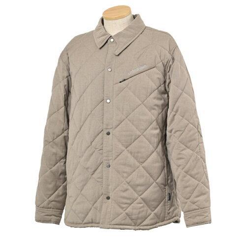 ジェーアンブル UNJ-119 キルティングシャツジャケット SD/GY L UNJ-119/SD/...