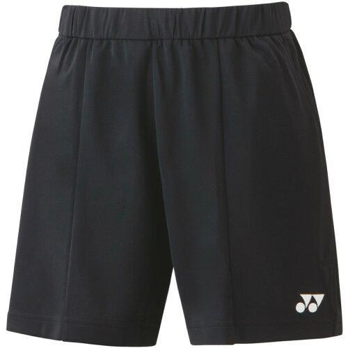 YONEX ヨネックス メンズニットハーフパンツ (15138) 色 : ブラック サイズ : M