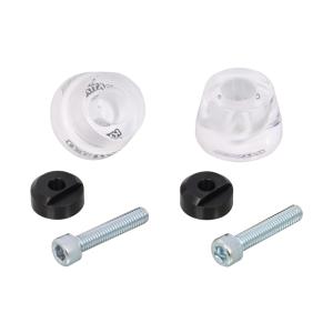 キタコ(KITACO) クリアバーエンドキャップ ホワイト ダックス125(JB04) 506-13...