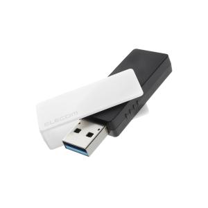 ELECOM エレコム USBメモリ/USB3.2(Gen1)/USB3.0対応/回転式/32GB/ホワイト(MF-RMU3B032GWH)｜ecjoyecj24