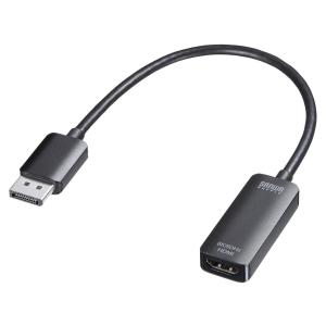 SANWASUPPLY サンワサプライ DisplayPort-HDMI変換アダプタ(8K対応) AD-DP8KHDR｜ecjoyecj24