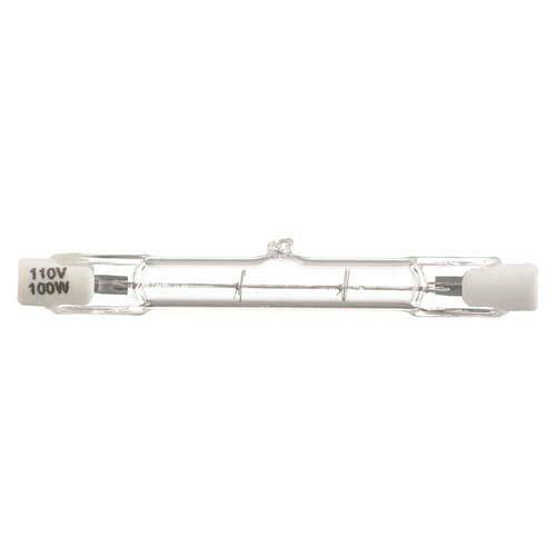 OHM オーム電機 ハロゲン球(110V 100W/口金R7s 両口金/78.3mm/交換球1個入)...