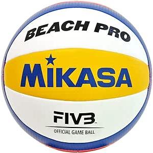 MIKASA（ミカサ） ビーチバレーボール 国際公認球 白 黄/青 VLS300