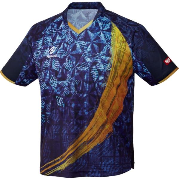 日本卓球 スカイユニティー_シャツ (NW2216) 色 : ブルー サイズ : J150