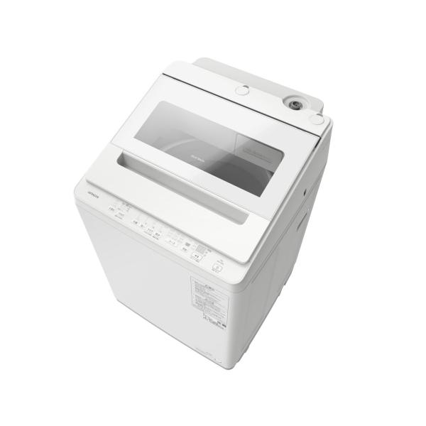 HITACHI 日立 推奨品 日立 BW-V80KW 全自動洗濯機 ビートウォッシュ ホワイト(BW...