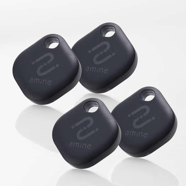 ロジテック(エレコム) スマートトラッカー/タグ型/IP65/iOS対応/電池交換/4コ(LGT-B...