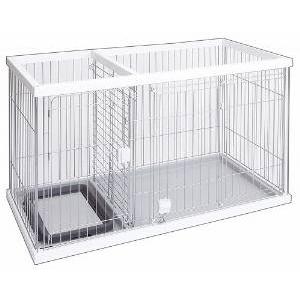 Petio ペティオ ドッグルームサークル(レギュラーサイズ) ペティオ トイレのしつけが出来る ドッグルームサークル ホワイト