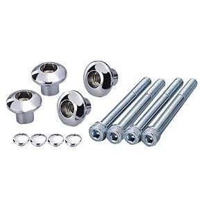 大阪単車用品工業 ハリケーン　HN1206C M8アクセント フック クロームメッキ BOLT/R/...