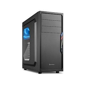 ATX/MicroATX対応ミドルタワーPCケース VS4-Wシリーズ ブラックカラー/アクリルウィ...