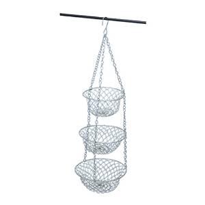 ポッシュリビング(Posh Living) 　3段ハンギングバスケットＬ　φ18/20/22.5 H...