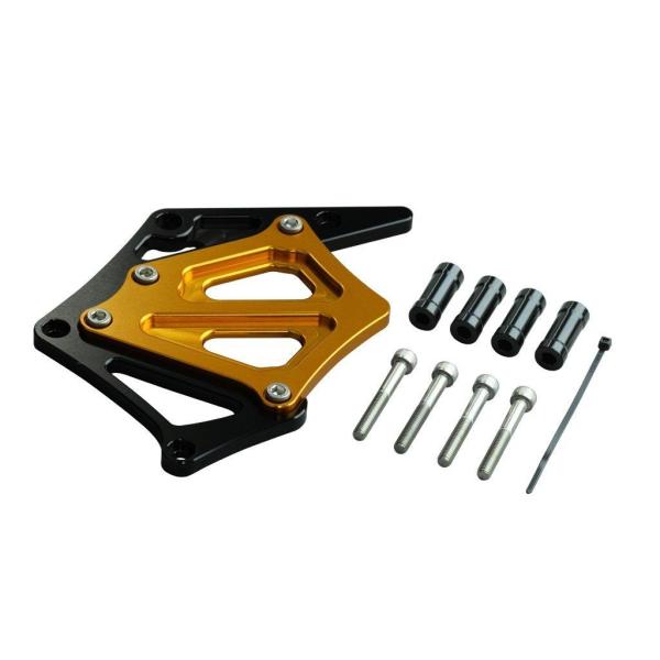 POSH Faith ポッシュフェイス 必ず購入前に仕様をご確認下さい スプロケカバー BK/GD ...