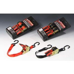 ラフアンドロードスポーツ パワー　オートリトラクト　ラチェットタイダウン　ＢＫ　ＰＲ０６３ＢＫ