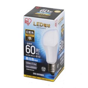 IRISOHYAMA アイリスオーヤマ LED電球 E26 広配光 60形相当 昼白色 LDA7N-G-6T5 単品