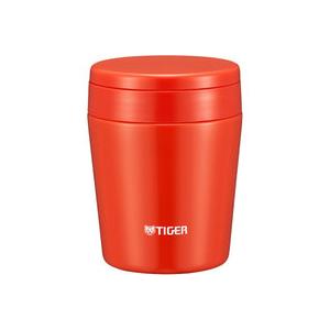 タイガー 魔法瓶 真空 断熱 スープ ジャー 380ml 保温 弁当箱 広口 まる底 チリレッド MCL-B038-RC Tiger n5ksbvb タイガー 魔法瓶 真空 断熱 スープ ジャー 380ml 保温 弁当箱
