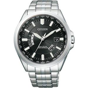 CITIZEN(シチズン) メンズ電波腕時計 ブラック CB0011-69E