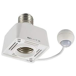 OHM オーム電機 04-8391 停電補助灯付き センサーソケット(人感センサー付き) HS-LP...