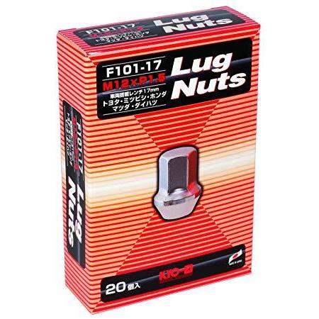 協永産業 F1011720P Lug Nutsシリーズ LugNut 20PCS 袋タイプ 17HE...