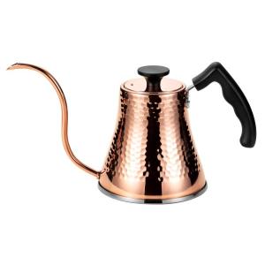 1個】0.74L 銅 槌目入コーヒーポット 5人用（740cc） 燕三条 コーヒー