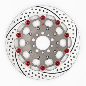 KUNIMI 国美コマース プレミアムレーシング 品番：ＥＳ１０３ＦＬ−ＲＤ サイズ：φ３２０ ピンカラー：レッドの商品画像