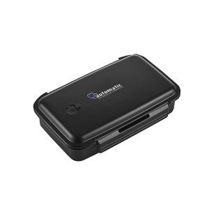 岩崎工業 ブラック B-1477AA 1段 抗菌