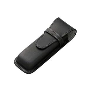 MONTBLANC（モンブラン） ペンケース 筆箱 革 2本用 2本差 ブラック