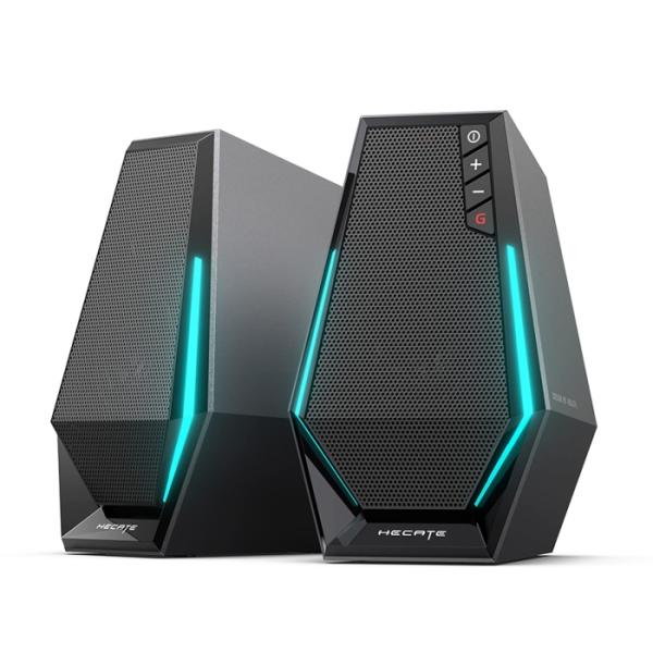 Hecate ゲーミングスピーカー G1500 5W出力 フルレンジスピーカー 六角形デザイン RG...