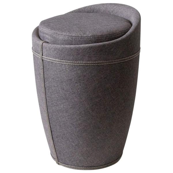 宮武製作所 収納スツールCH-K100Fダークグレー