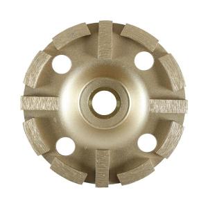 ディスクグラインダー用ドライカップ　セフティー工業 高儀（TAKAGI） 乾式 ダイヤモンドドライカップ 100mm サーフェイス