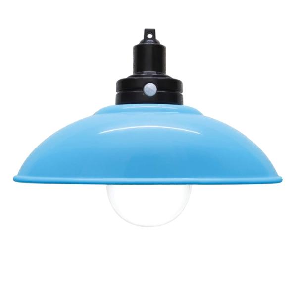 大進 壁掛LEDペンダントセンサーライト ブルー DLB-PL2B