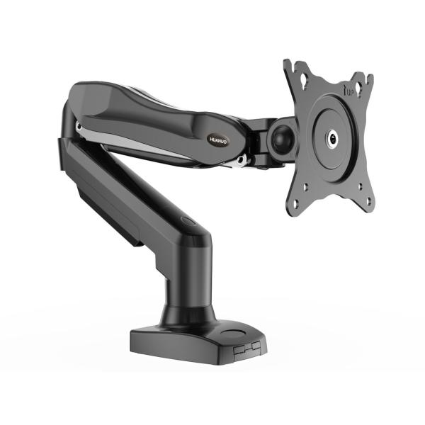 HNSS31B モニターアーム 1画面/13〜32インチ ガススプリング式 ブラック
