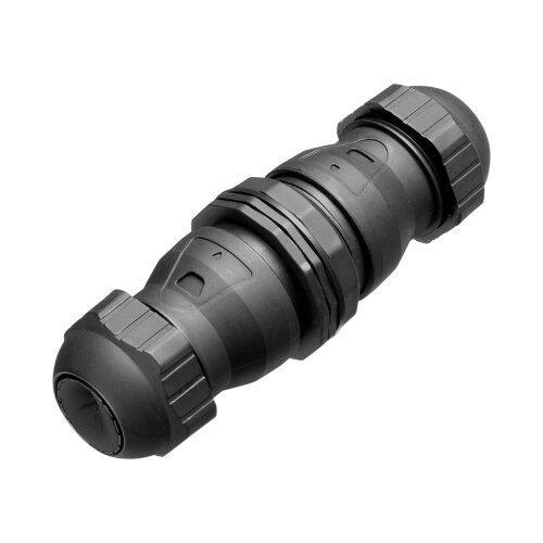 SANWASUPPLY サンワサプライ 屋外用 RJ-45中継アダプタ(カテゴリ6A STP)(AD...