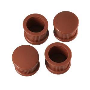 HILOGIC ハイロジック A-003 脚キャップ 21mm 茶丸 4個入