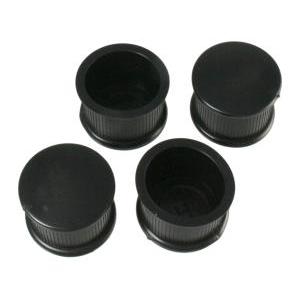 HILOGIC ハイロジック A-026 脚キャップ 31mm 黒丸 4個入