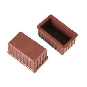 HILOGIC ハイロジック A-060 脚キャップ 24×45×25mm 茶 2個入