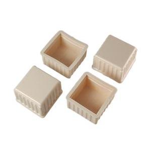 HILOGIC ハイロジック A-066 脚キャップ 31mm 白角 4個入