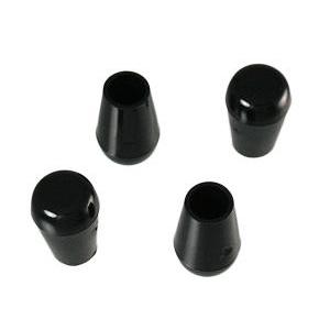 HILOGIC ハイロジック A-101パイプ 脚キャップ 9.5mm 黒丸 4個入
