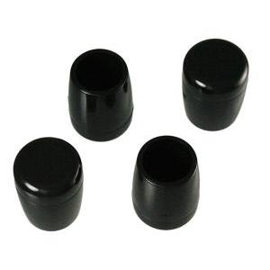HILOGIC ハイロジック A-103パイプ 脚キャップ 15mm 黒丸 4個入