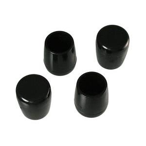 HILOGIC ハイロジック A-104パイプ 脚キャップ 18mm 黒丸 4個入