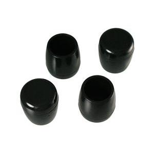 HILOGIC ハイロジック A-105パイプ 脚キャップ 21mm 黒丸 4個入