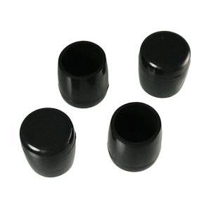 HILOGIC ハイロジック A-106パイプ 脚キャップ 24mm 黒丸 4個入