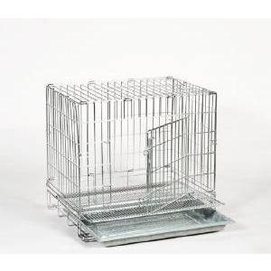 ハチコウ ステンレスケージM−SOP 長面扉620mm×450mm×H570mm 頑丈