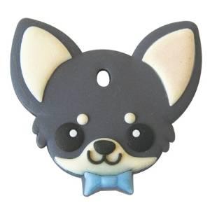 ワールド商事 (ワールド) ペットキーカバー犬 チワワ/Bk＆タン 20725524の商品画像