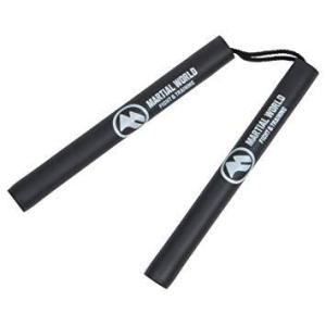 マーシャルワールドジャパン NC3-BK ソフトヌンチャク 黒 MWロゴ入り 30cm 新ロゴでの手...